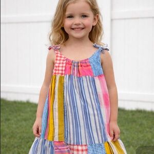 Pilcro Toddler Colorful Patchwork Dress